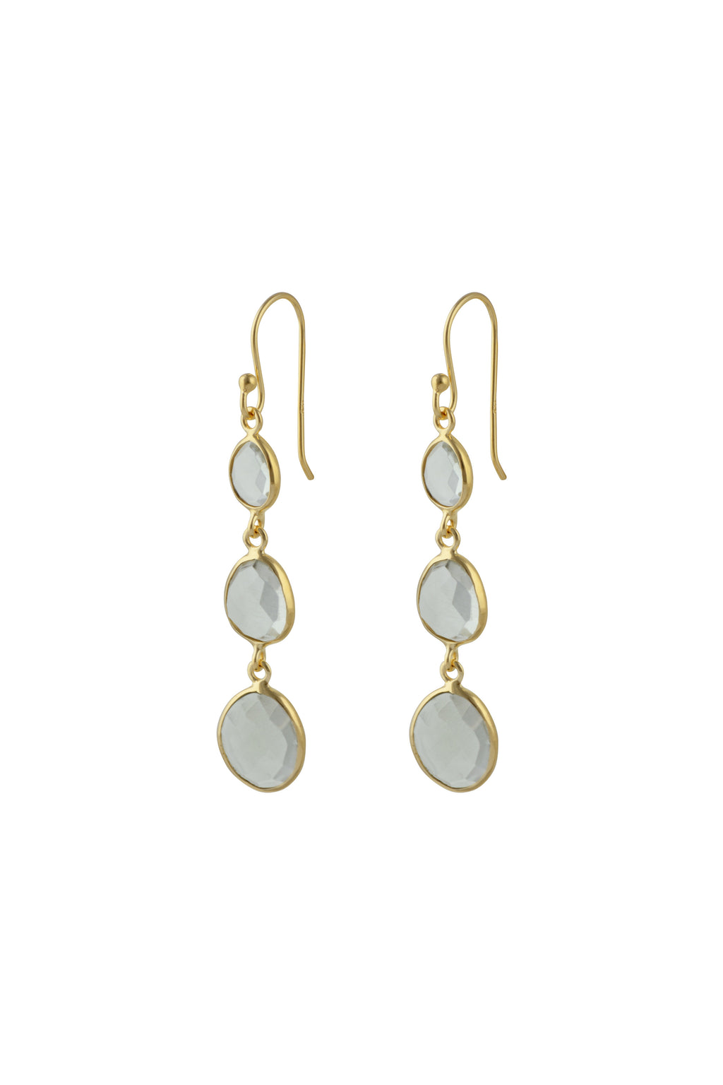 Radiance Drops in Green Amethyst