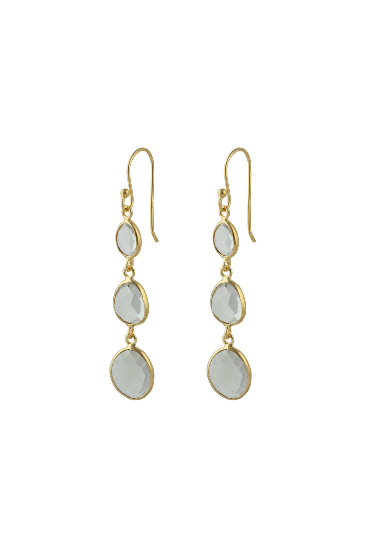 Radiance Drops in Green Amethyst