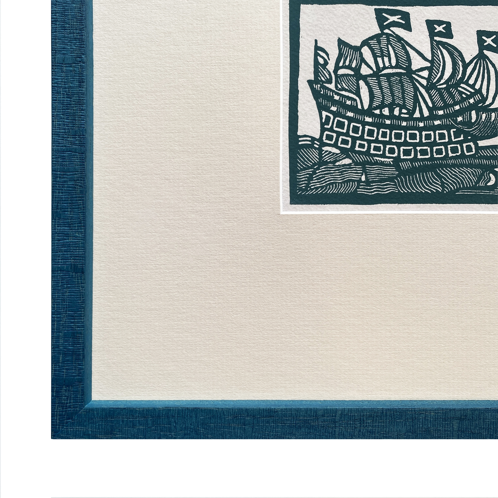 Galleon - Teal Blue