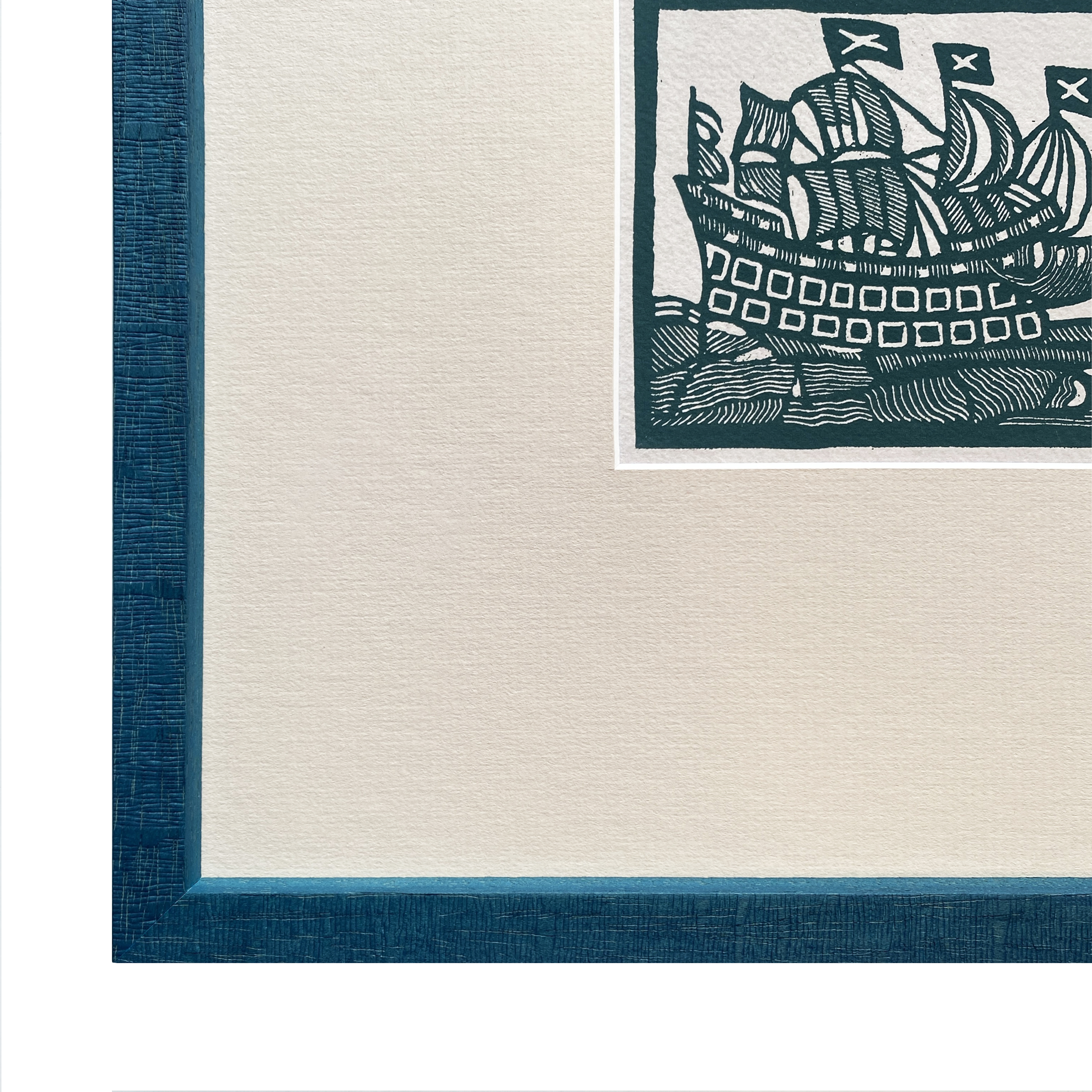 Galleon - Teal Blue
