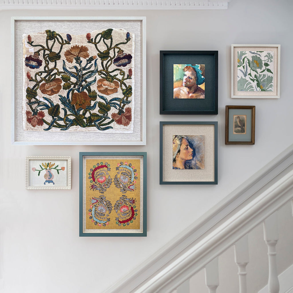 Florence Framed Embroidery Print
