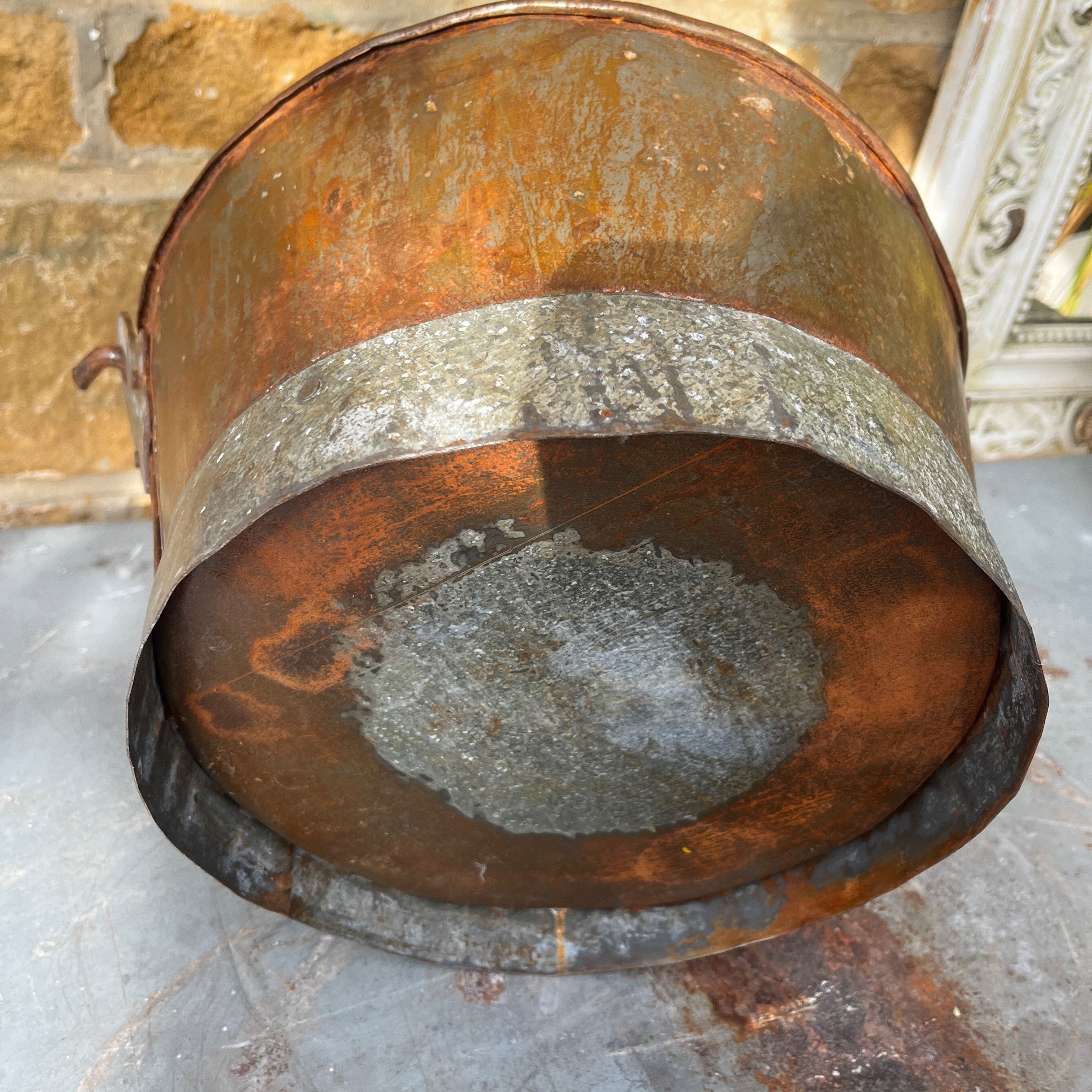 Vintage Galvenized Bucket