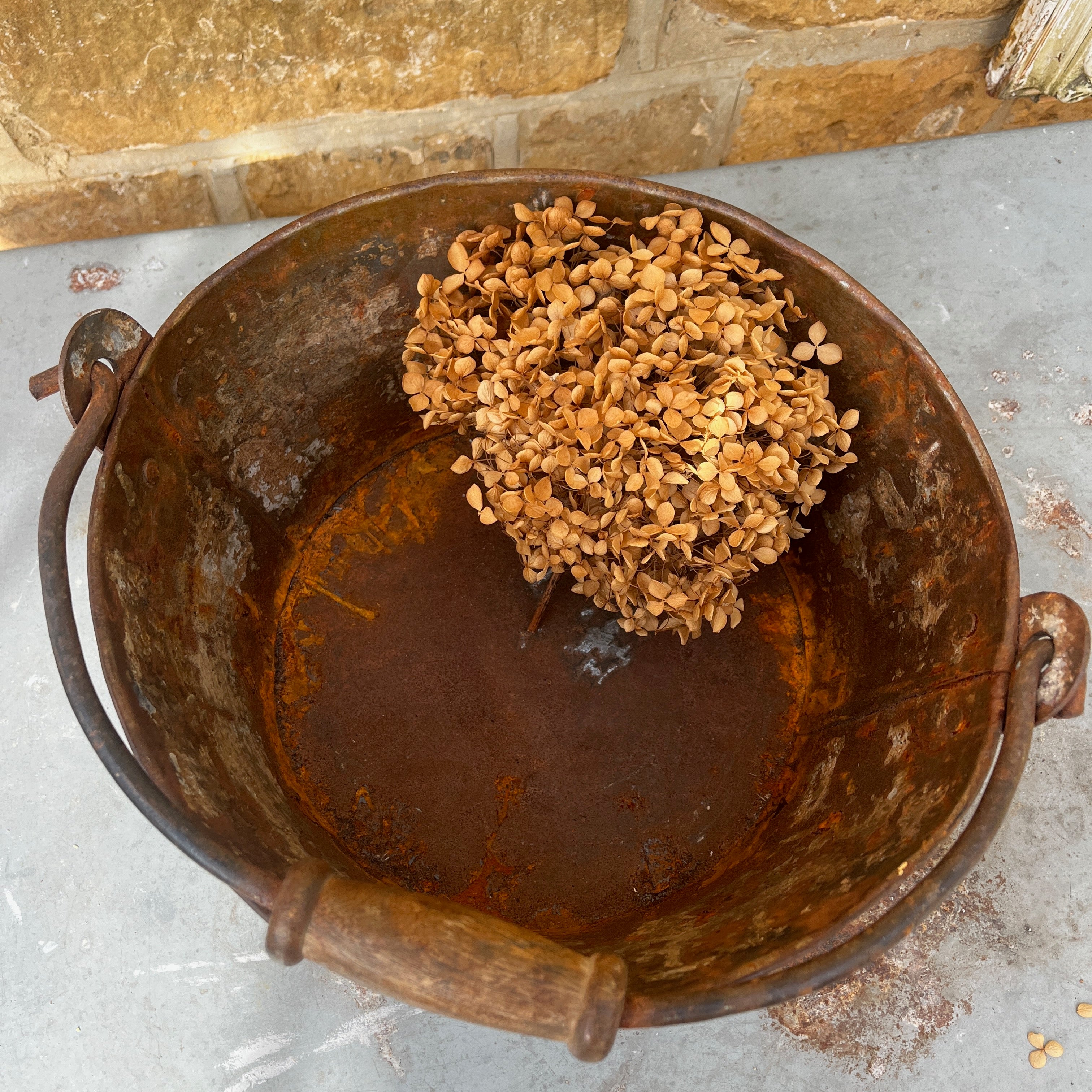 Vintage Galvenized Bucket