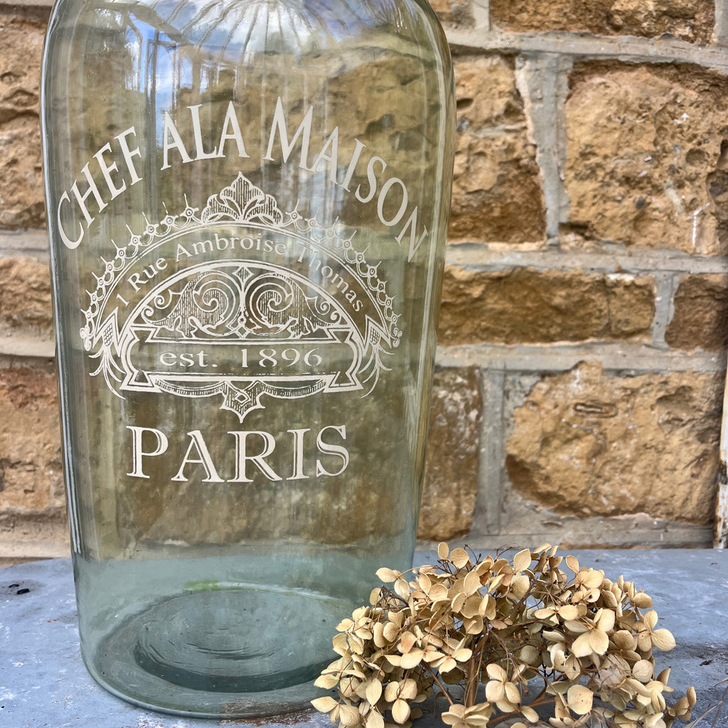 Large Decorative Glass Bottles