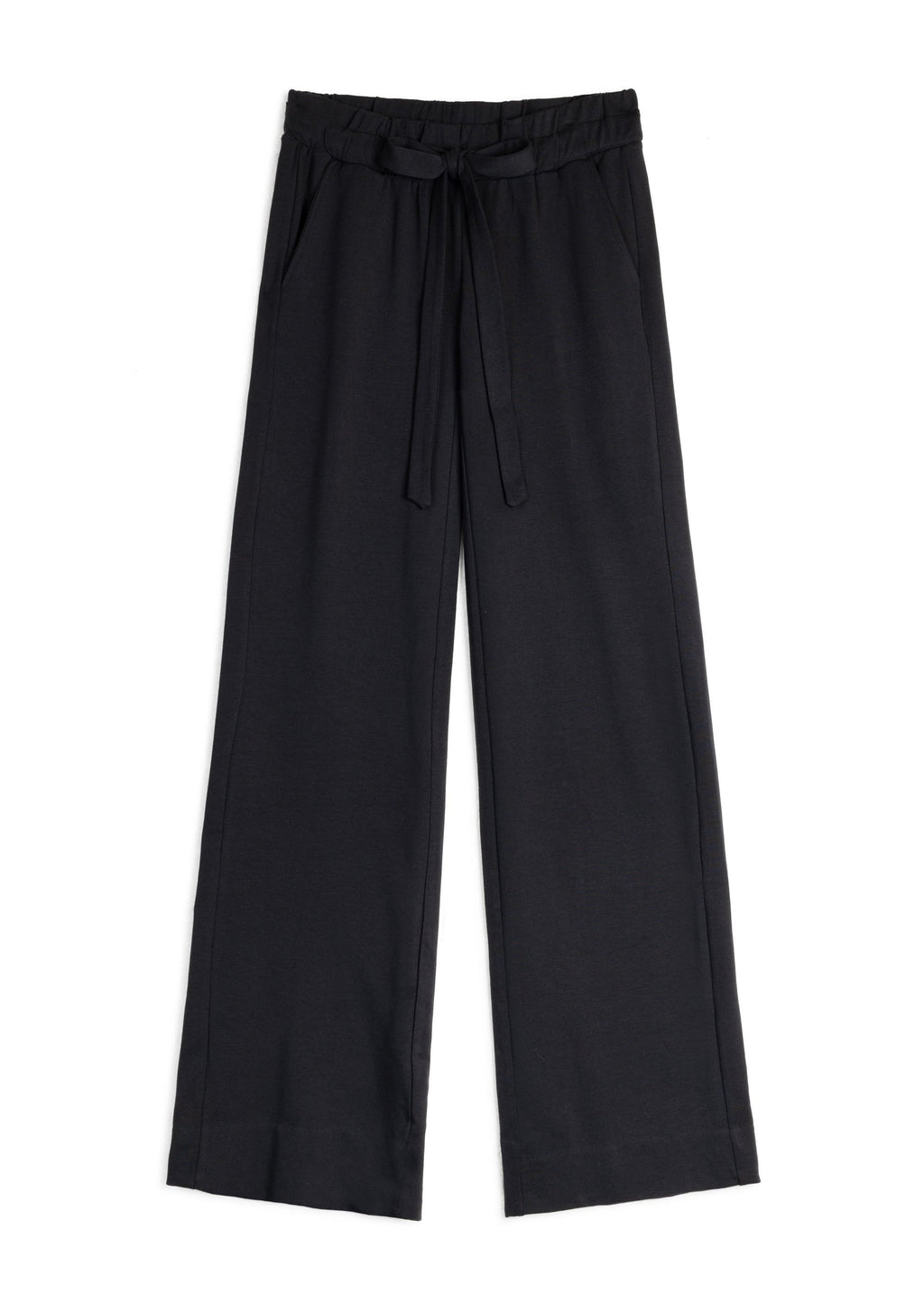 GODDESS wide leg trousers, charcoal