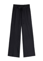 GODDESS wide leg trousers, charcoal