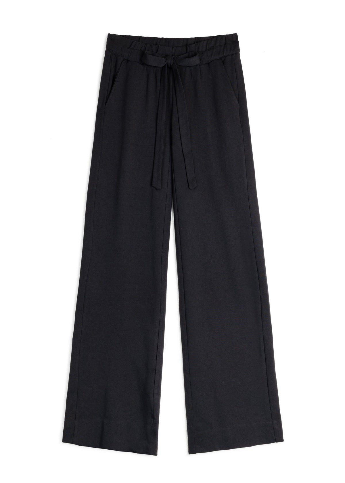 GODDESS wide leg trousers, charcoal