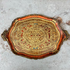 Large Vintage Florentine Tray