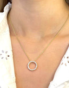 Gold Circle of Life Necklace