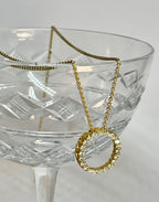 Gold Circle of Life Necklace