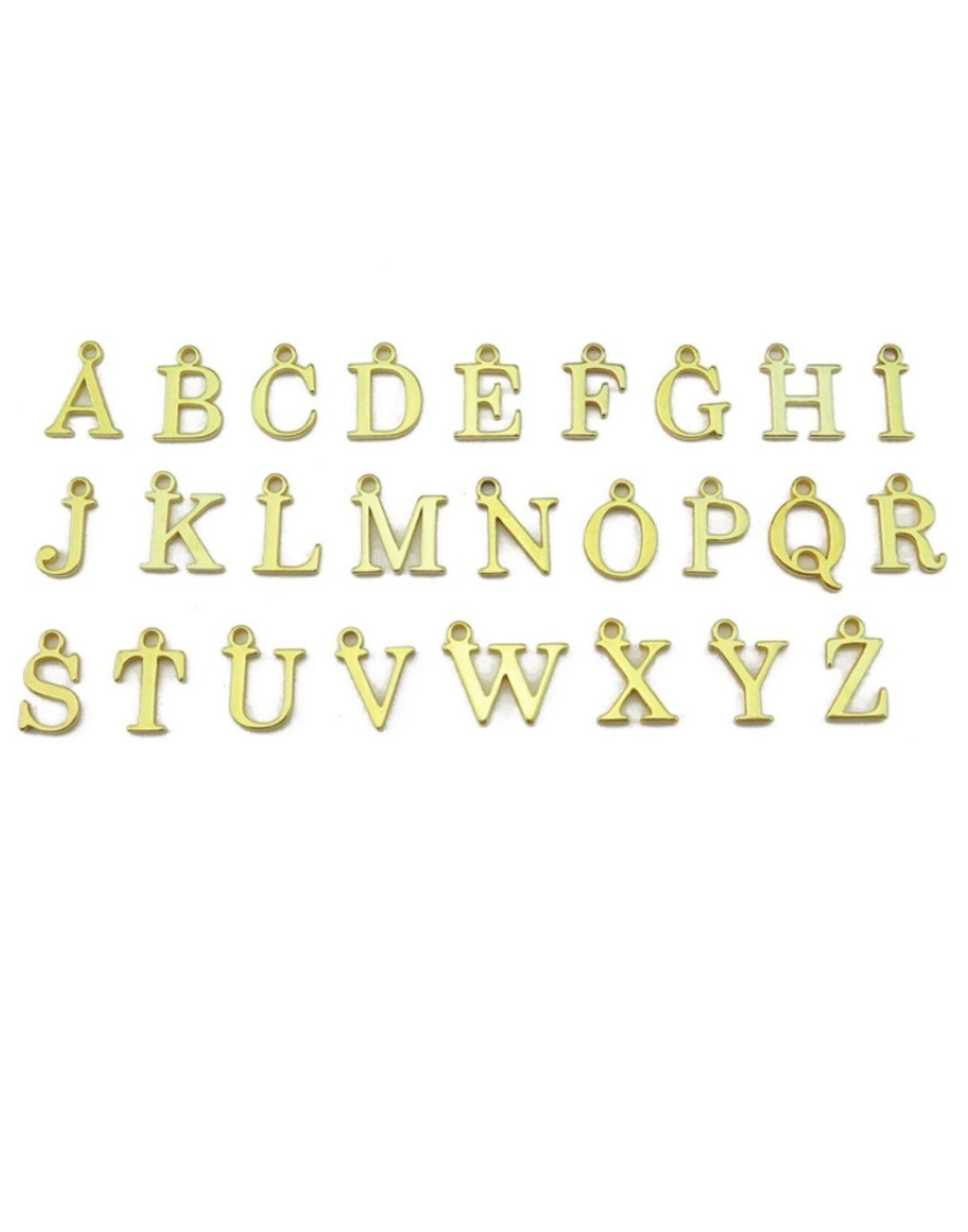 Gold Initial Necklace