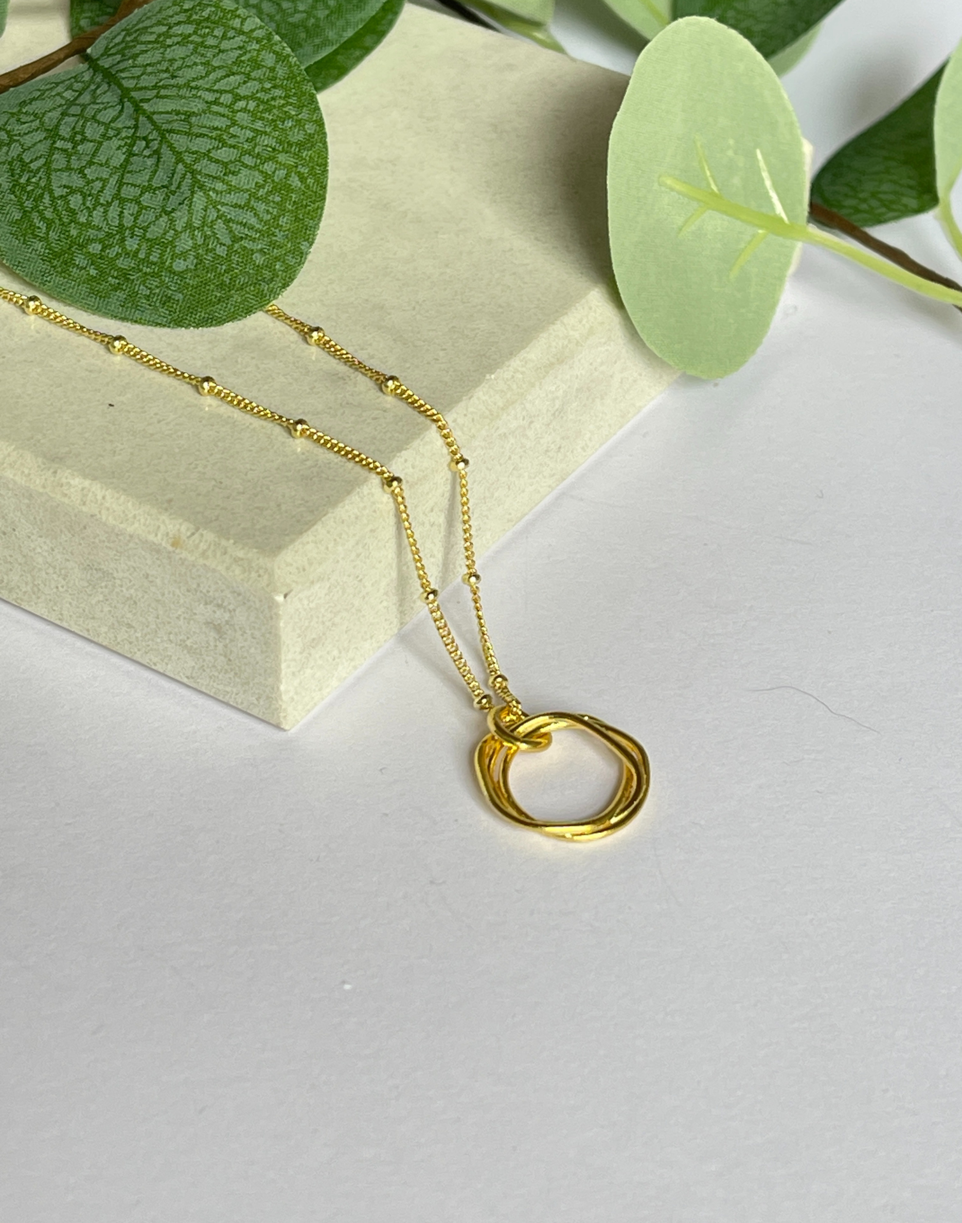 Gold Layering Necklace Set