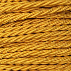 Gold - Lola's Leads EU Fabric Extension Cable