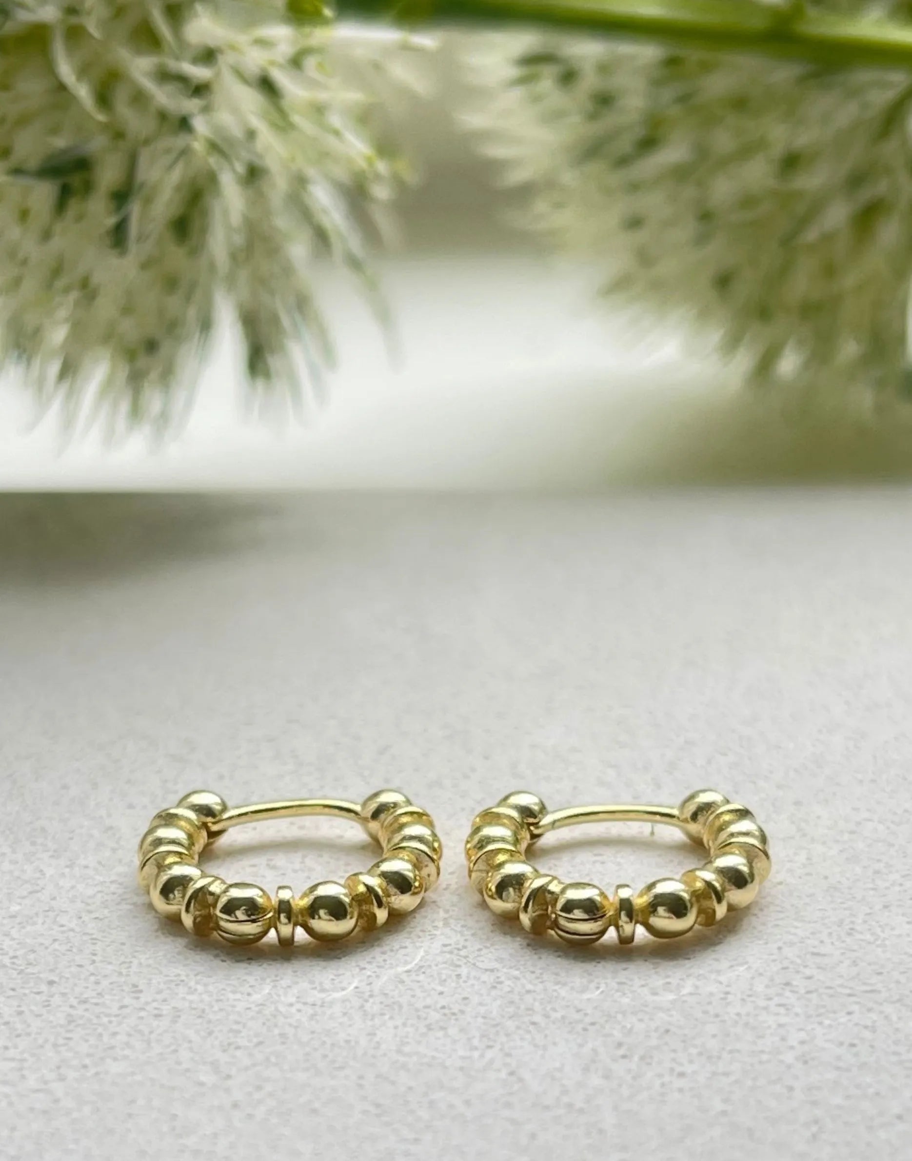 Gold Bobble Huggies