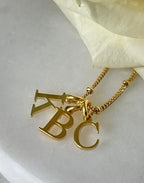 Gold Initial Necklace