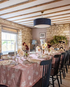 Grace Tablecloth - Pink Linen