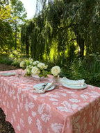 Grace Tablecloth - Pink Linen
