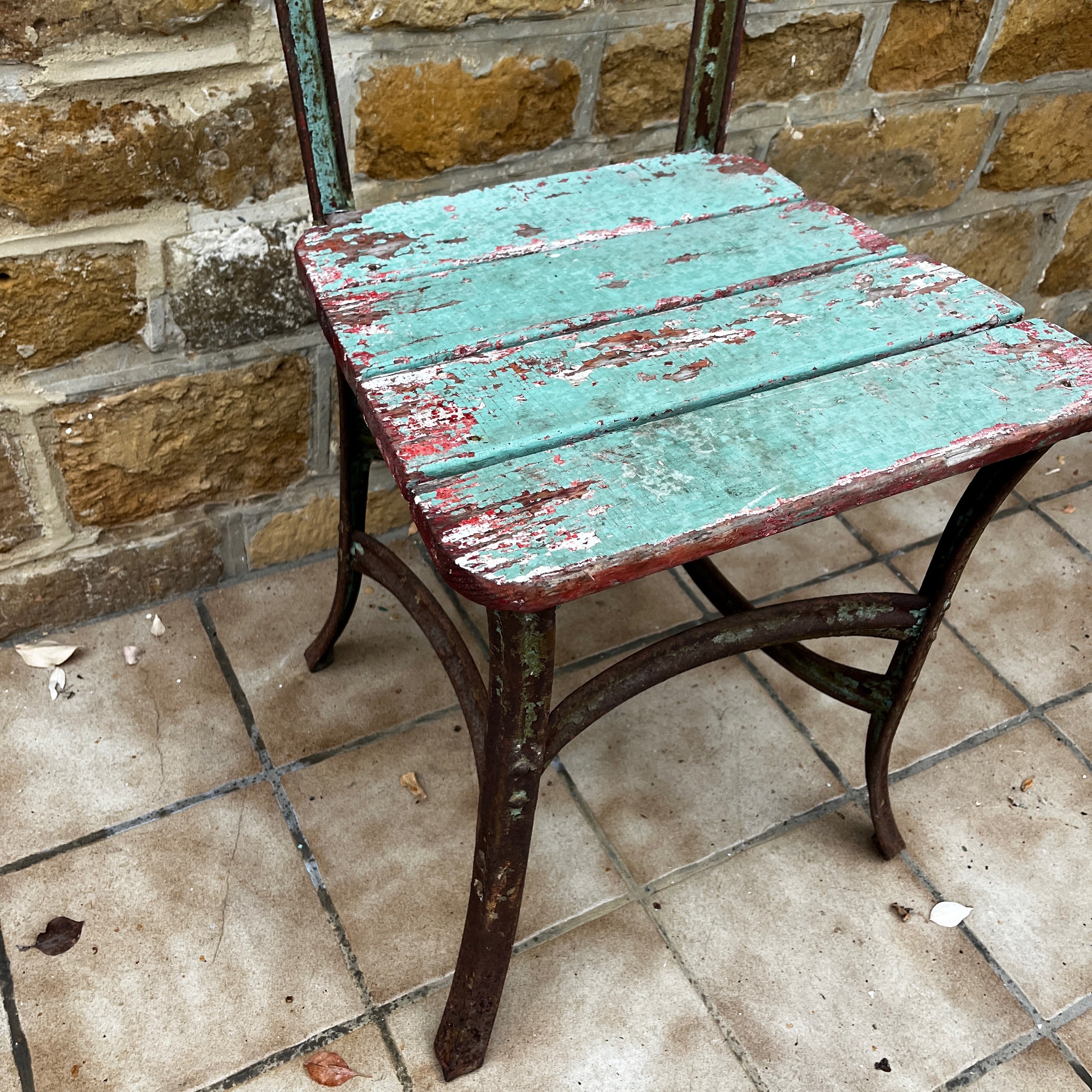 A Pair of Antique Garden Chairs