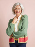Sophie Cardigan with Lurex Trim