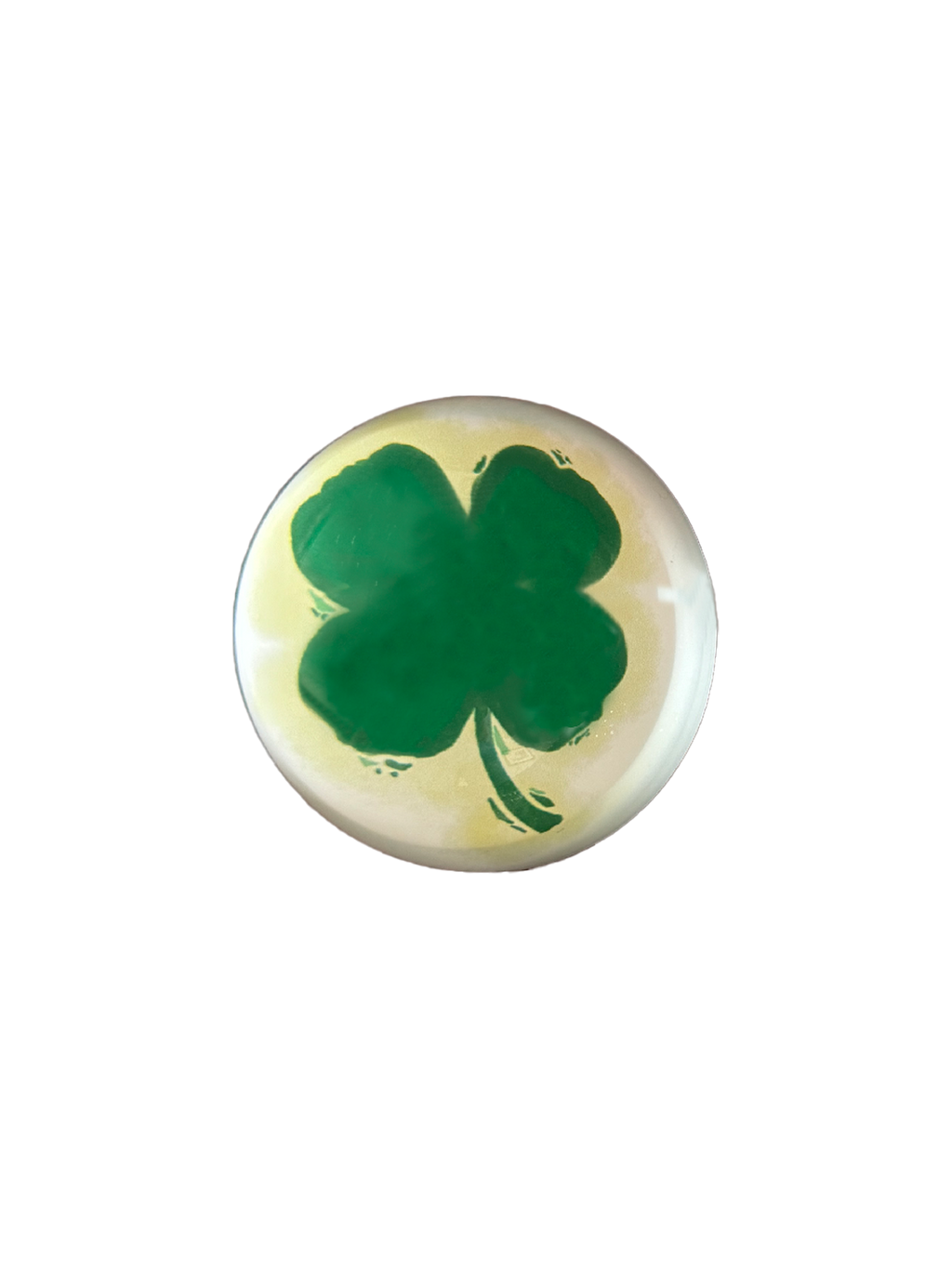 Green Clover Paperweight