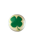 Green Clover Paperweight