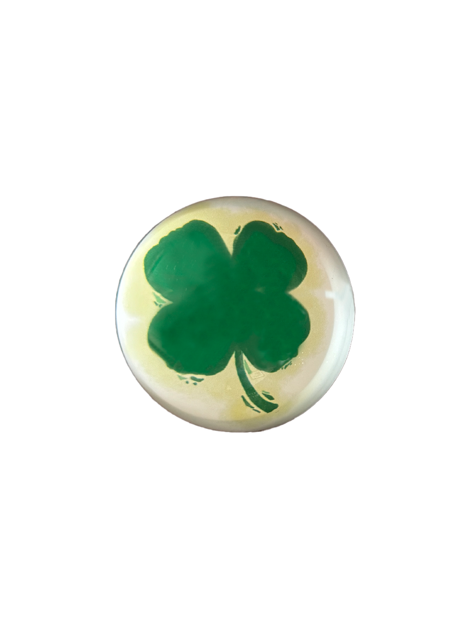 Green Clover Paperweight