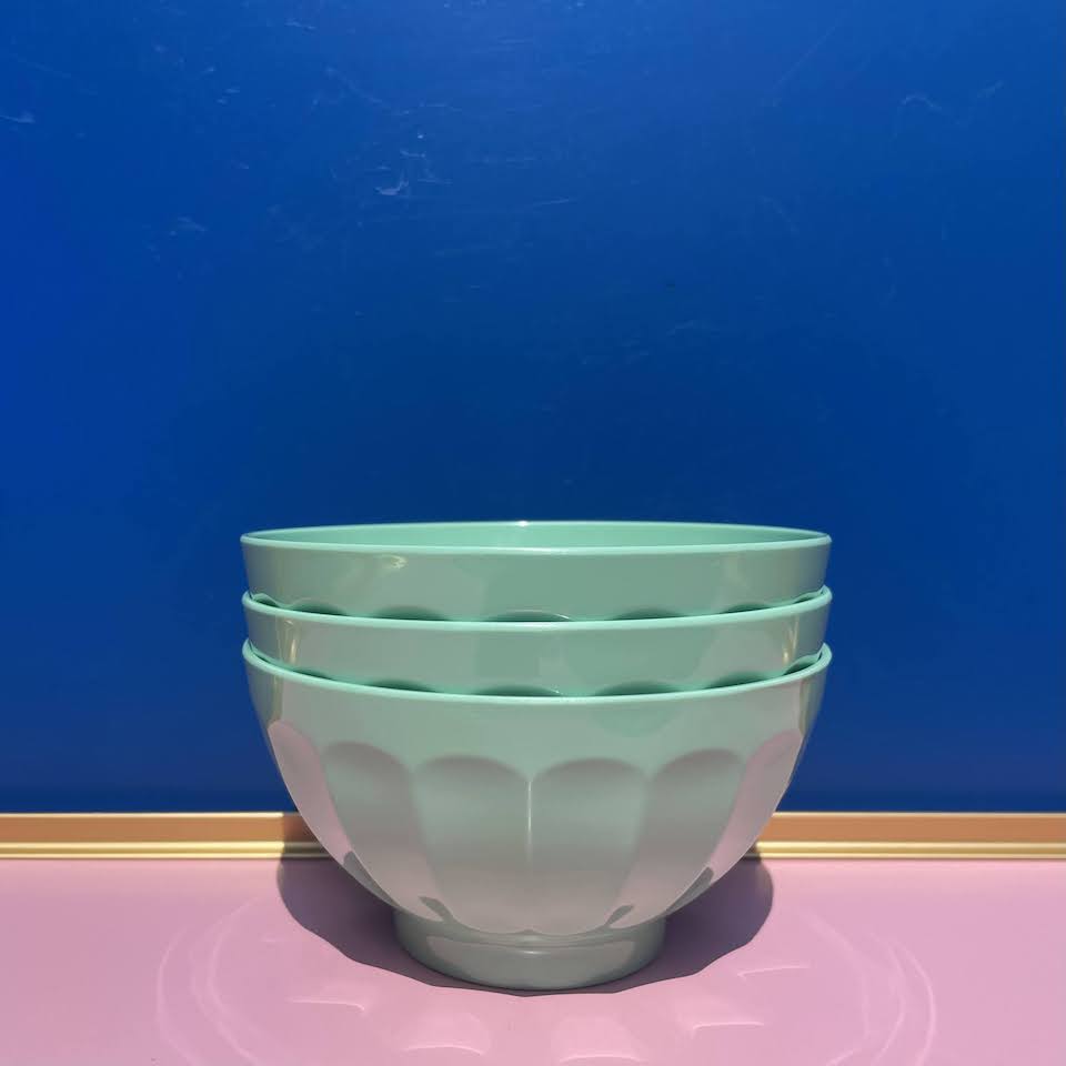 Green Melamine Bowl