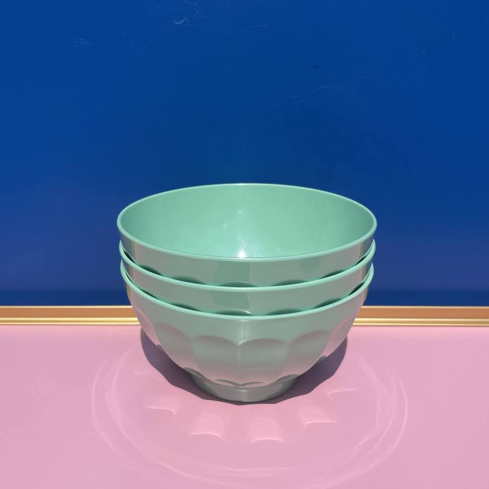 Green Melamine Bowl