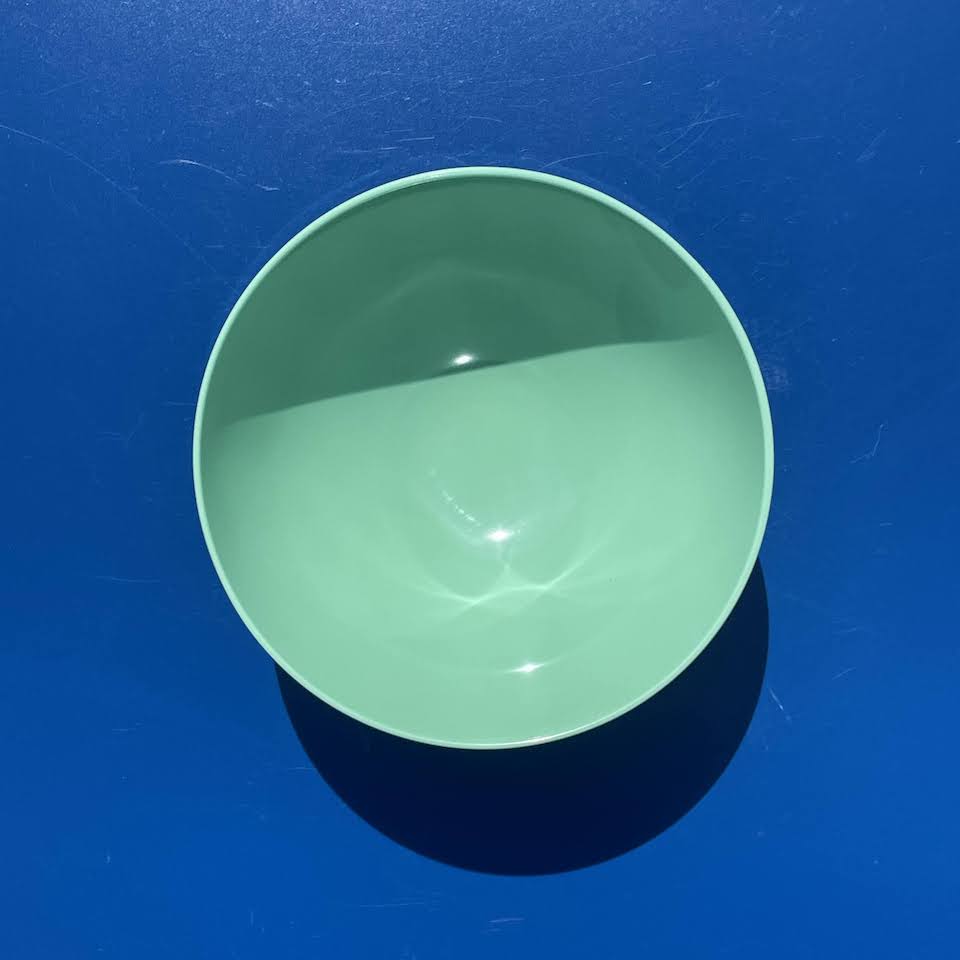 Green Melamine Bowl