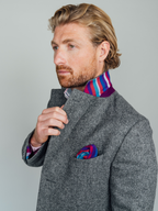 Charcoal-Grey Wool Overcoat