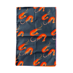 Tea towel "Oh SO bright"- Prawns