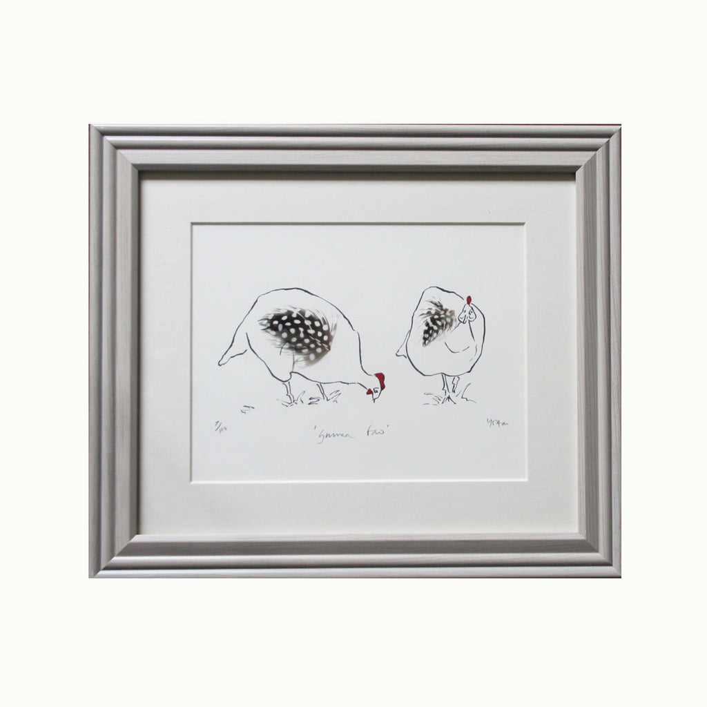Guinea Fowl Print
