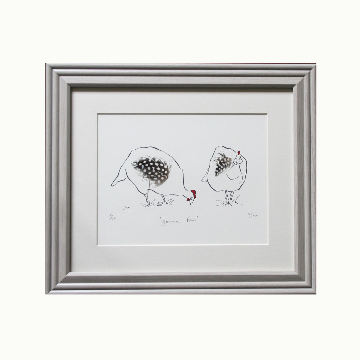 Guinea Fowl Print
