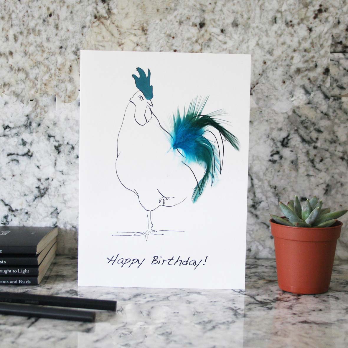 Happy Birthday Oh Sir Cockerel Cards