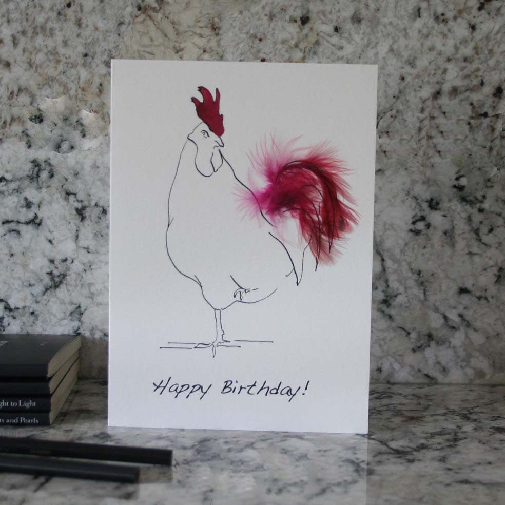 Happy Birthday Oh Sir Cockerel Cards