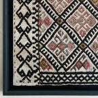Hampton Framed Textile Print