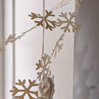 Handmade Snowflake Paper Garland | Fair Trade