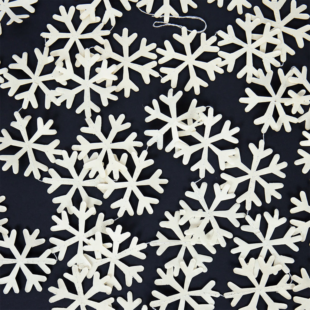 Handmade Snowflake Paper Garland | Fair Trade