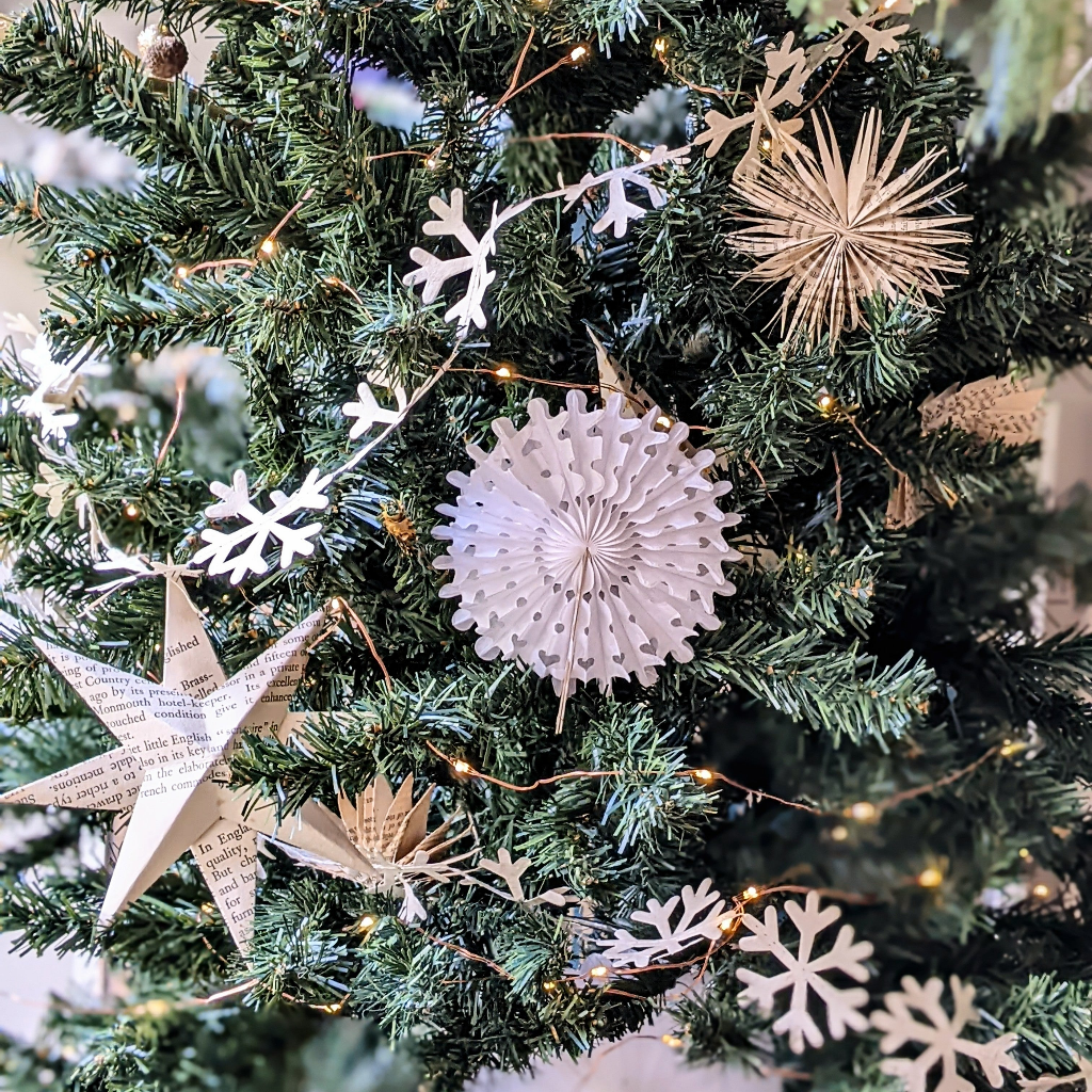 Handmade Snowflake Paper Garland | Fair Trade