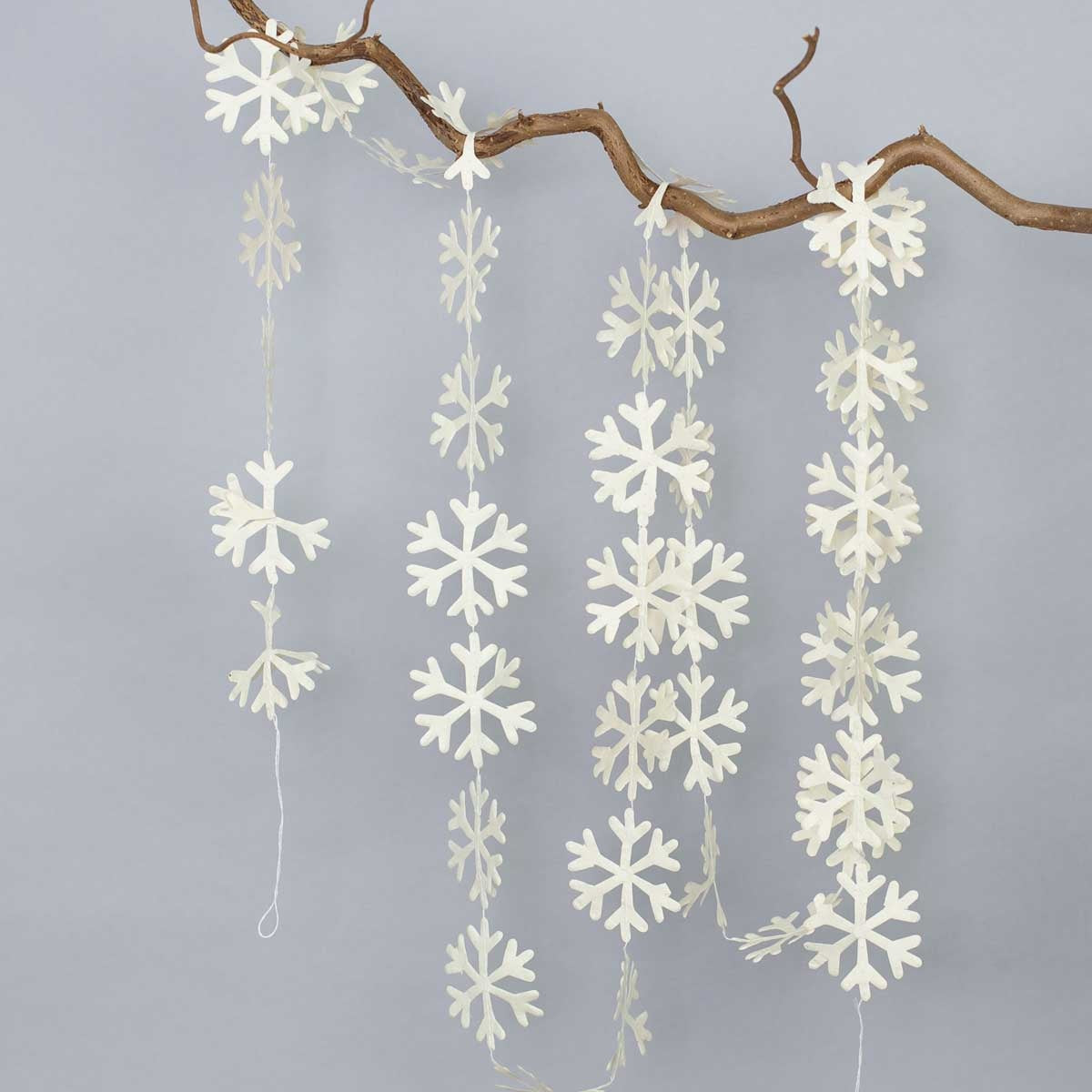 Handmade Snowflake Paper Garland | Fair Trade