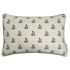 Hani Rectangular Cushion - Green grey