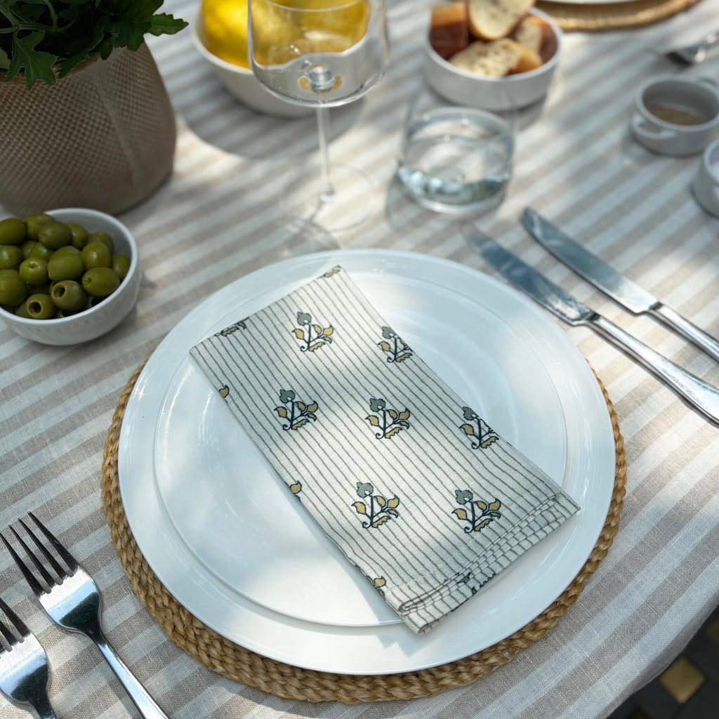 Hani Stripe Napkin - 43 x 43cm, pack of 2