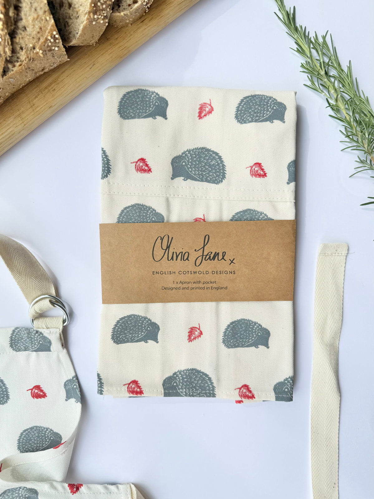 Apron - 'Snuffling Along' Hedgehog