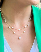 Helena Pearl Necklace Set