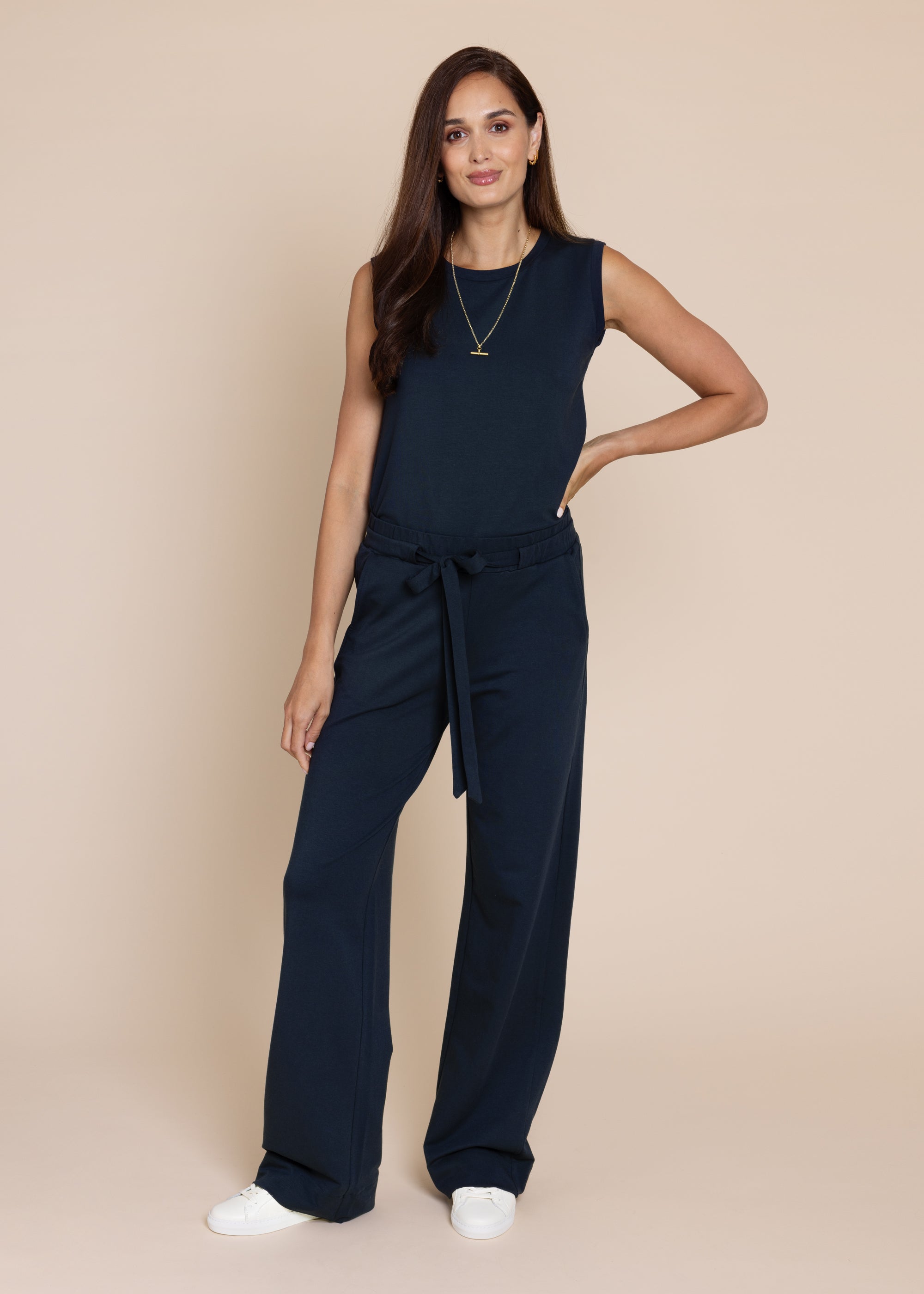 HERO sleeveless top, navy