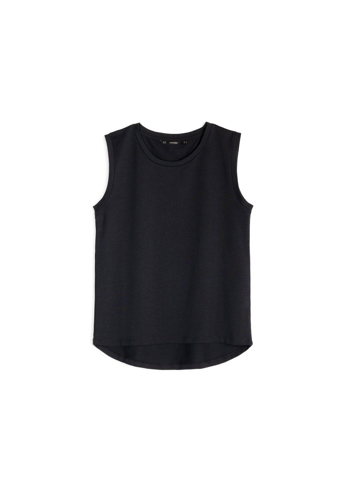 HERO sleeveless top, charcoal