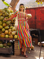 'HONOUR' DRESS IN CARNIVALE