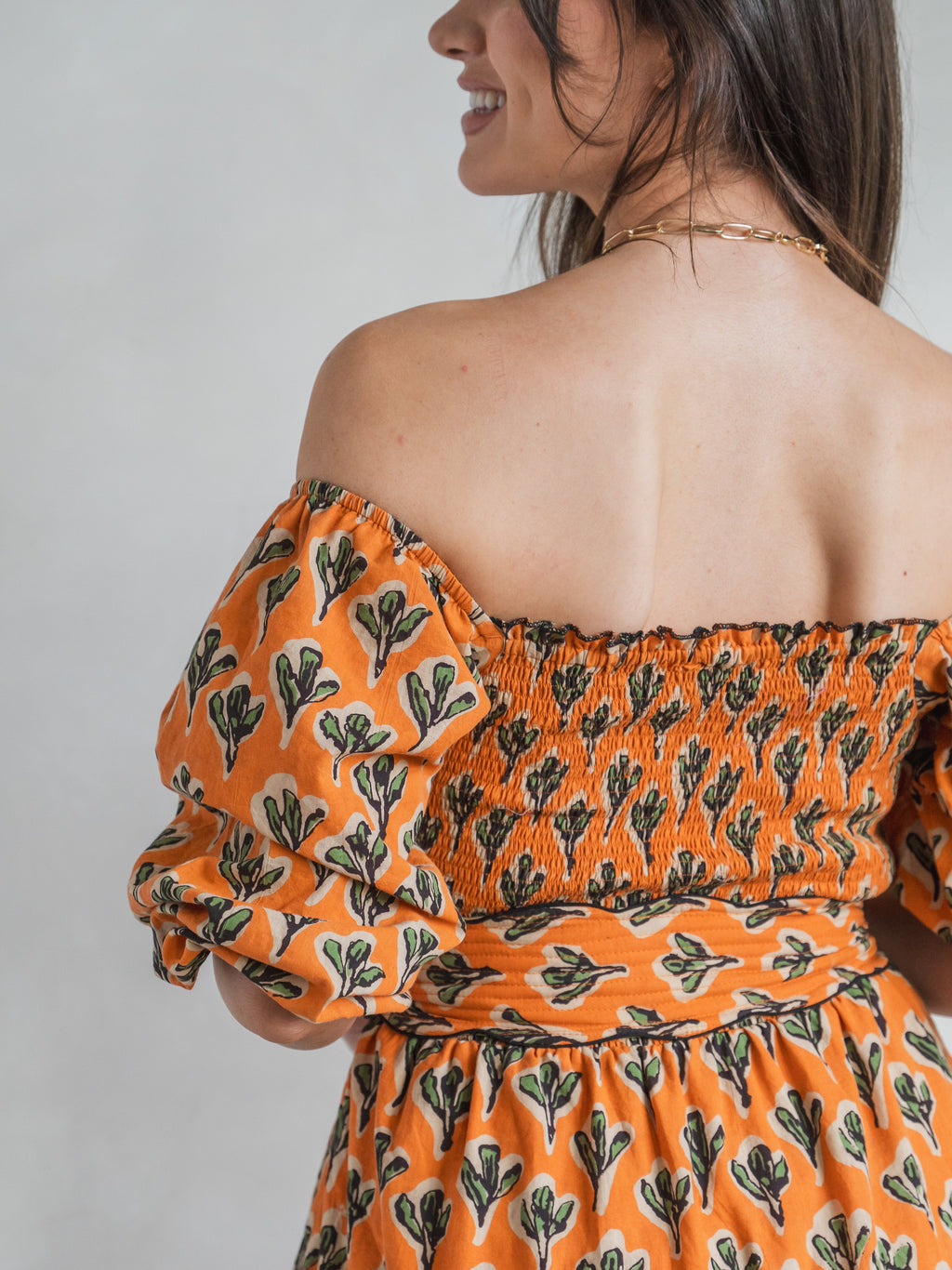 'HONOUR' DRESS IN CACTUS ORANGE