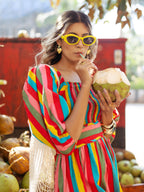 'HONOUR' DRESS IN CARNIVALE