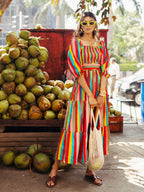 'HONOUR' DRESS IN CARNIVALE